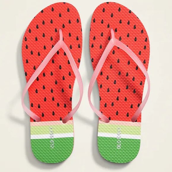 Old Navy Watermelon Flip Flops – NWT - Picture 1 of 2